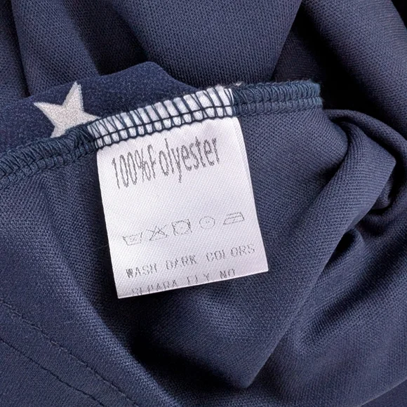 Starry Night Blouse in Midnight Blue with Lace Sleeves and Back - Picture 12 of 12